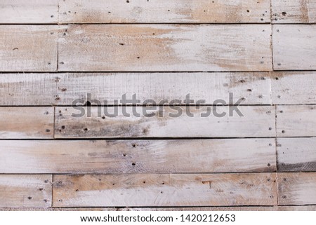 Background of white wooden boards