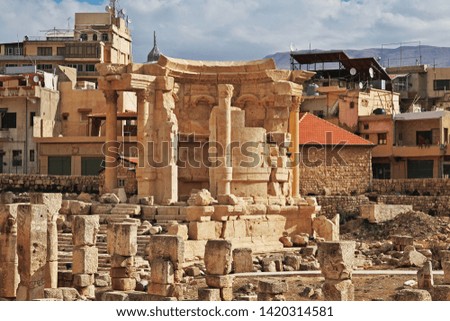 Temple of Venus in Baalbek, Lebanon