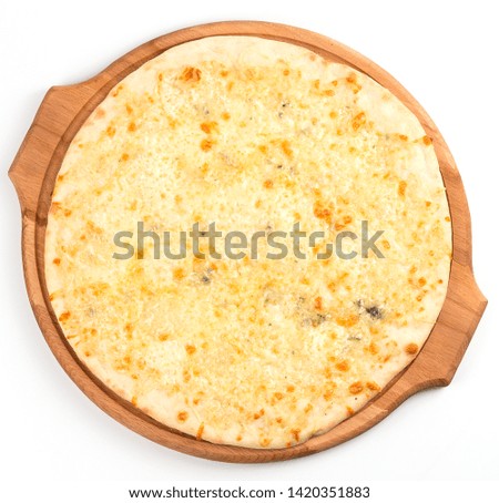 Classic italian pizza four cheese