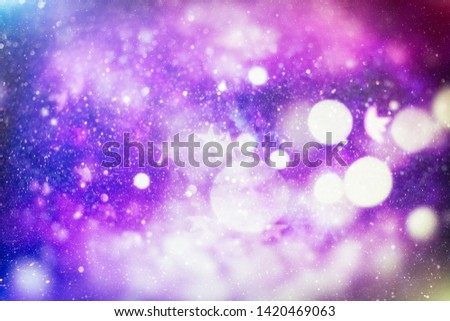 Picture blurred for background abstract and can be illustration to article of bokeh light
