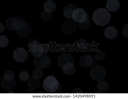 Isolated bokeh on black background. Overlays, overlay, light transition, effects sunlight, lens flare. High-quality stock image of sun rays or flare glow isolated on black background for design