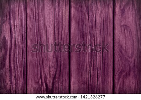 Violet wooden vintage board background