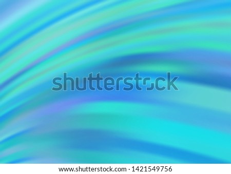 Light BLUE vector pattern with bubble shapes. Colorful illustration in abstract marble style with gradient. The template for cell phone backgrounds.