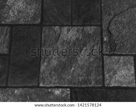Stone Tile Pattern Background Included Free Copy Space For Product Or Advertise Wording Design
