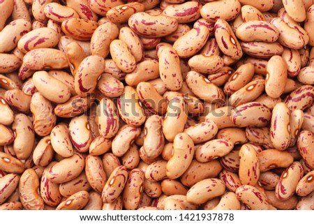red kidney beans background. red kidney beans texture. top view