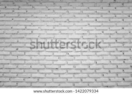 brick wall for background , black and white tone