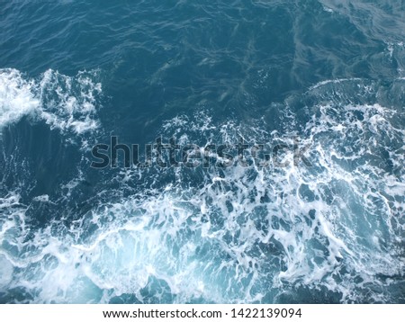 background of sea water splash