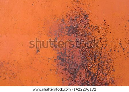 Old rusted metal texture. The surface of rough iron wall. Perfect for background and grunge design.