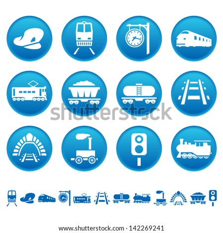 Railway icons