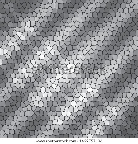Black and white mosaic background vector