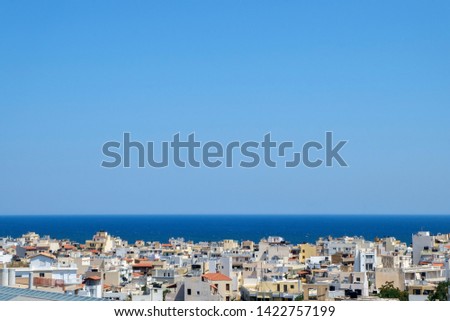Heraklion, view of the city from Venetian fortress