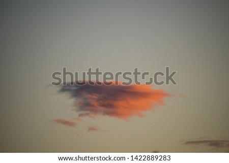 colourful clouds in the sky