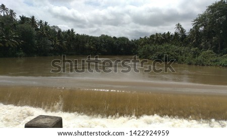 Thirparappu river and small dame and boting place