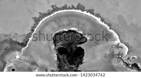 black foam, black gold, polluted desert sand, black and white photo, abstract photography of the deserts of Africa from the air, aerial view, abstract naturalism, contemporary photo art,