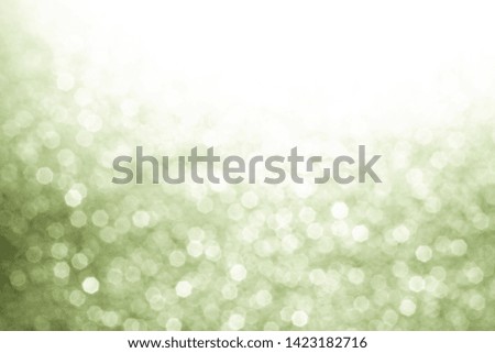 gold and white bokeh lights defocused. christmas abstract background