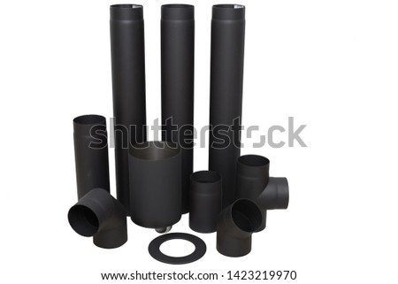 Necessary element of pipe for home fireplace