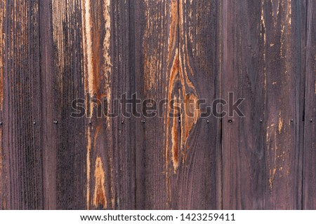 Japanese Old Lacquered Wood Texture