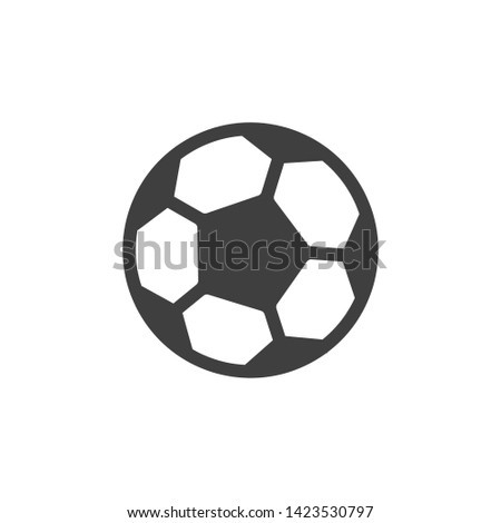 soccer ball icon vector image