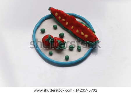 food made with play dough