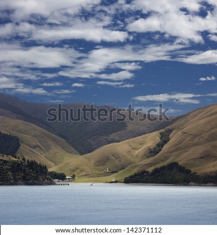 New Zealand - Coast Rocks line, South Island