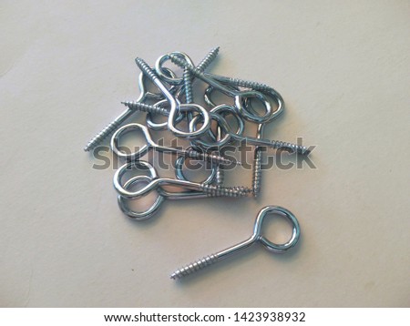 Picture of Screws with white background