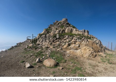  monuments from Sabir mountain - taiz  yemen