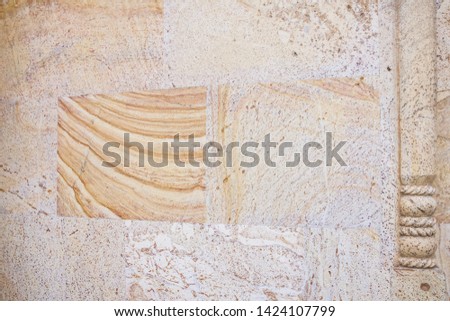  Light beige stone texture background