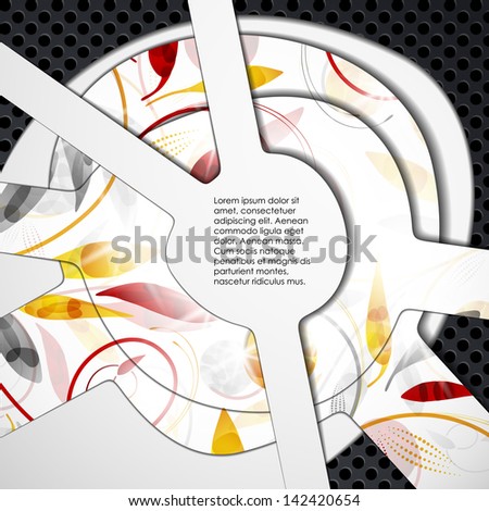 eps10, multi layered abstract background