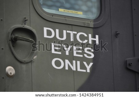 For Dutch eyes only secrets