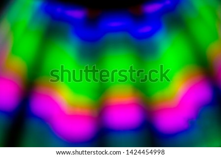 Futuristic Science Fiction Rainbow Holographic Background Compact Disc