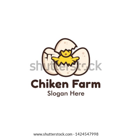 logo for chiken farm ready to use