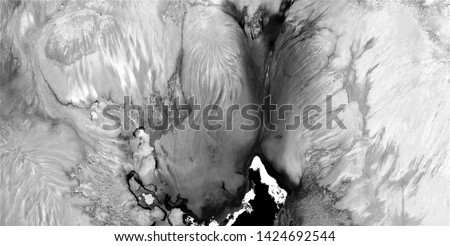 metastasis of the earth, black gold, polluted desert sand, black and white photo, abstract photography of the deserts of Africa from the air, aerial view, abstract naturalism, contemporary photo art,