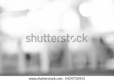 blurred image of abstract background format for interior department store and bokeh light