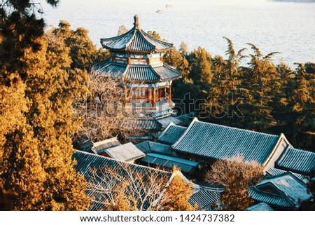 China Beijing Summer Palace, UNESCO World Heritage Site