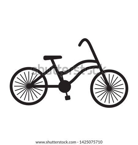 bike icon vector design template