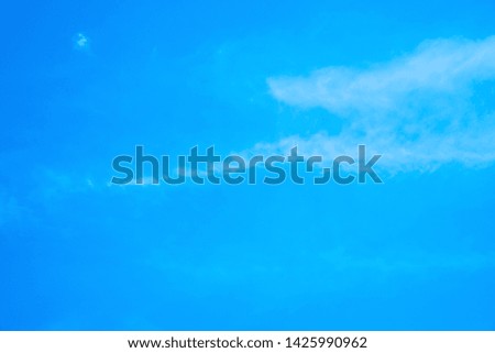  blue sky background and empty space for your design