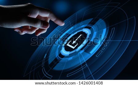 Download Data Storage Business Network Internet Concept Royalty-Free Stock Photo #1426001408
