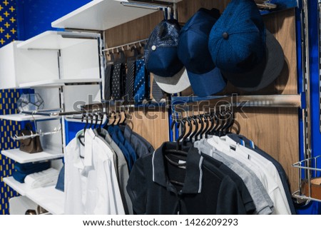 Example of organizing your home changing room.