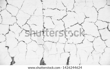 The wall is dirty with cracks background texture.
