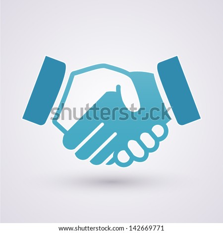  Handshake icon Royalty-Free Stock Photo #142669771