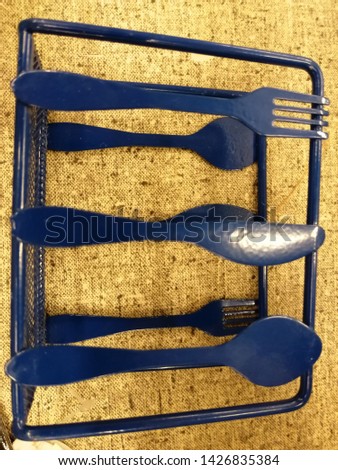 Brass spoons, forks and knives