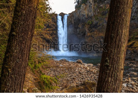 Snoqualmie Falls Lower Viewpoint, King County Washington