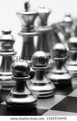 Chess / It is a two player strategy board game