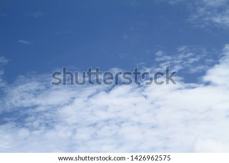 white cloud blue sky texture background