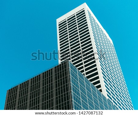 Skyscraper building at Manhattan, New York