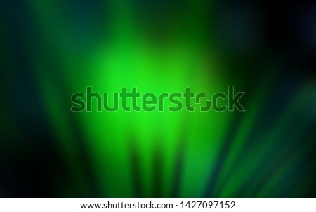 Dark Green vector template with repeated sticks. Lines on blurred abstract background with gradient. Smart design for your business advert.