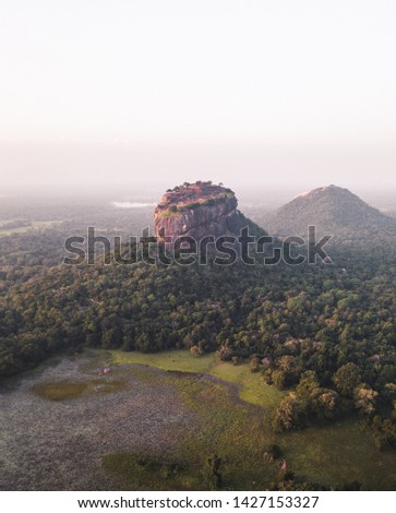 Sigiriya - Lion Rock - Ancient Infrastructure Royalty-Free Stock Photo #1427153327