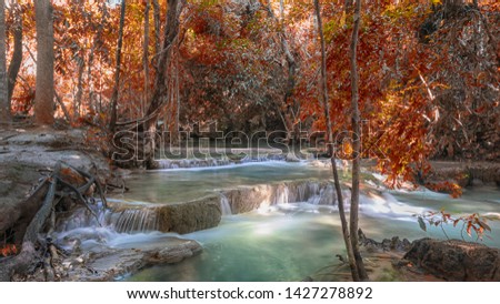 
Huai Mae Khamin Waterfall Thailand