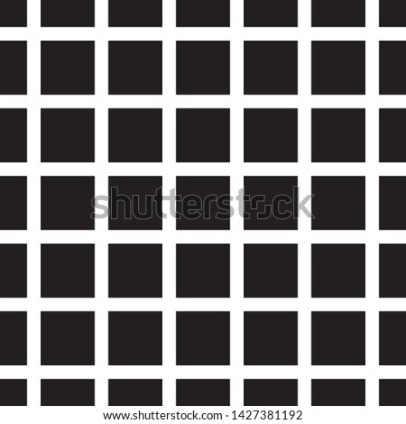 
seamless pattern with black squares