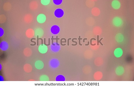 Abstract bokeh background. Soft defocused lights
